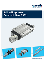 Kuličkové kolejnicové systém - BSCL
